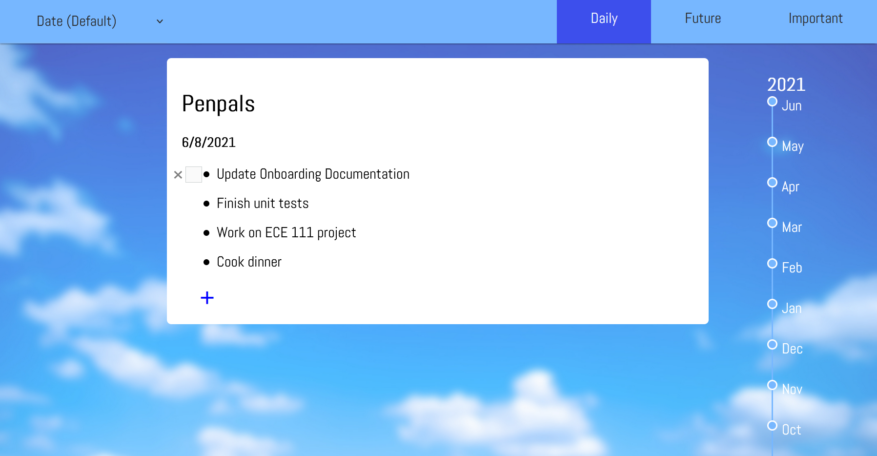 Landing Page